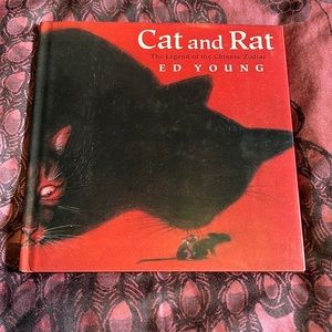 Vintage 90's Children's Book Cat and Rat: The Legend of the Chinese Zodiac 1995